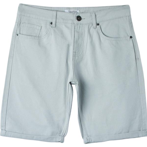 pantaloni corti Terranova verde tinta unita