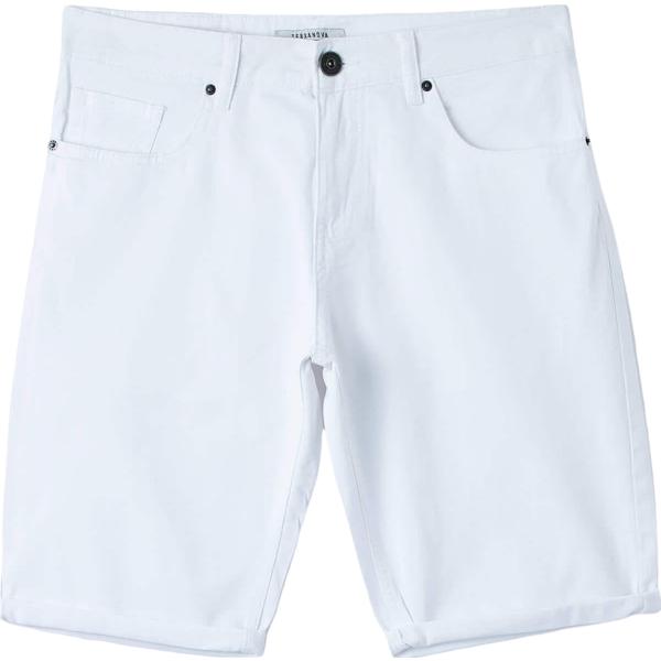 pantaloni Terranova bianco tinta unita