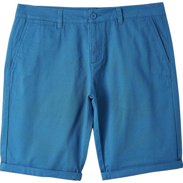 pantaloni corti Terranova blu tinta unita