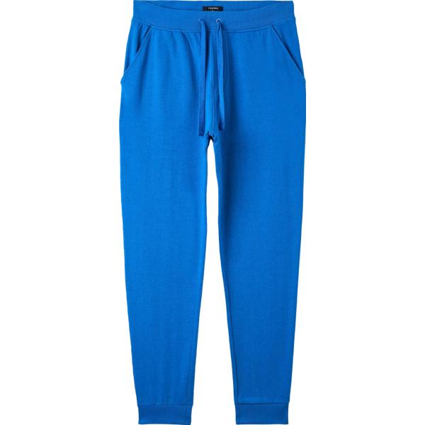 pantaloni Terranova blu tinta unita