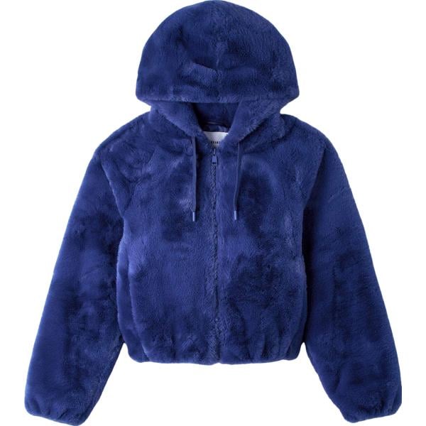 cappotti Terranova blu tinta unita