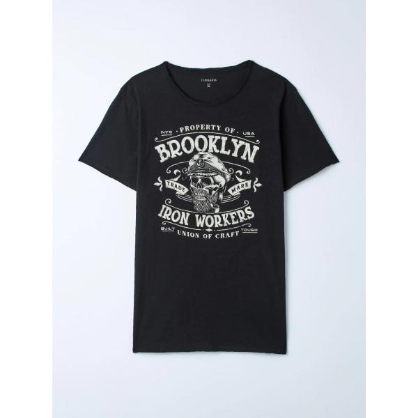 t-shirt Terranova multicolore con stampe