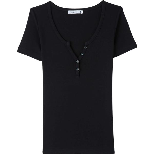 t-shirt Terranova nero