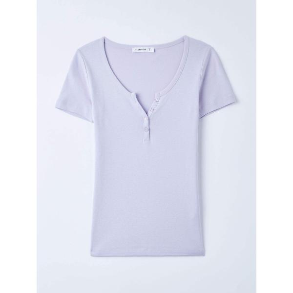 t-shirt Terranova viola
