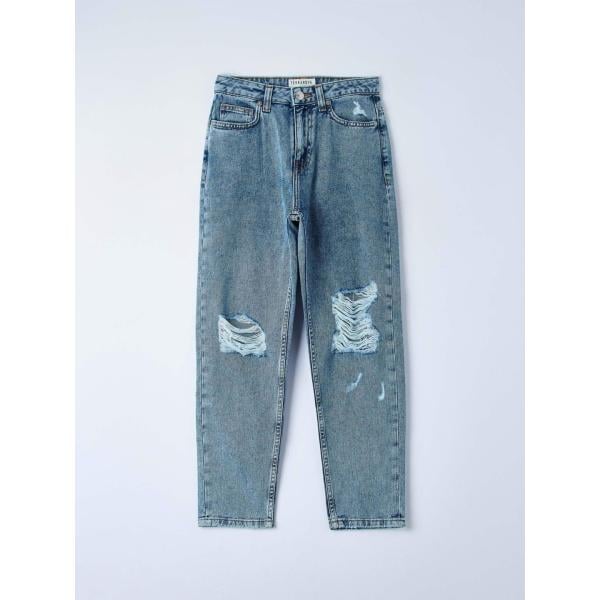 jeans mom Terranova multicolore