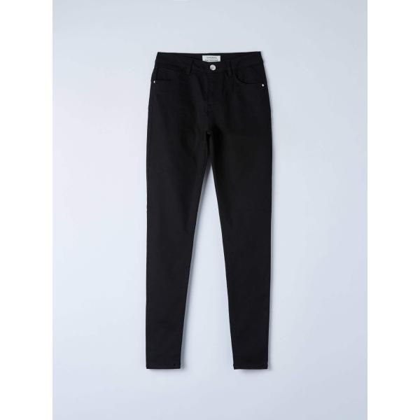 pantaloni skinny Terranova viola tinta unita