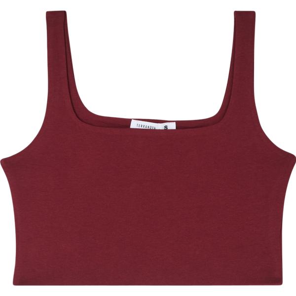 reggiseni Terranova rosso tinta unita