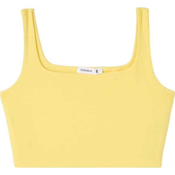 reggiseni Terranova giallo tinta unita