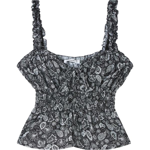 top Terranova grigio paisley