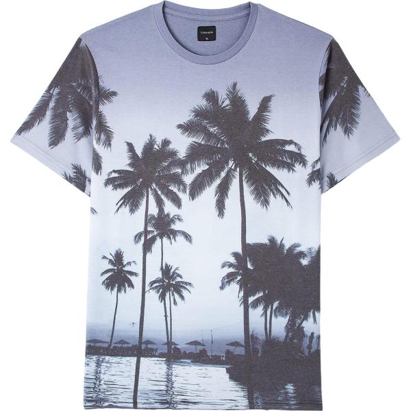 t-shirt Terranova multicolore con stampe