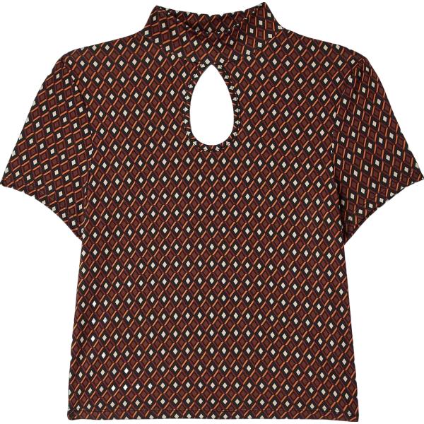 t-shirt Terranova marrone