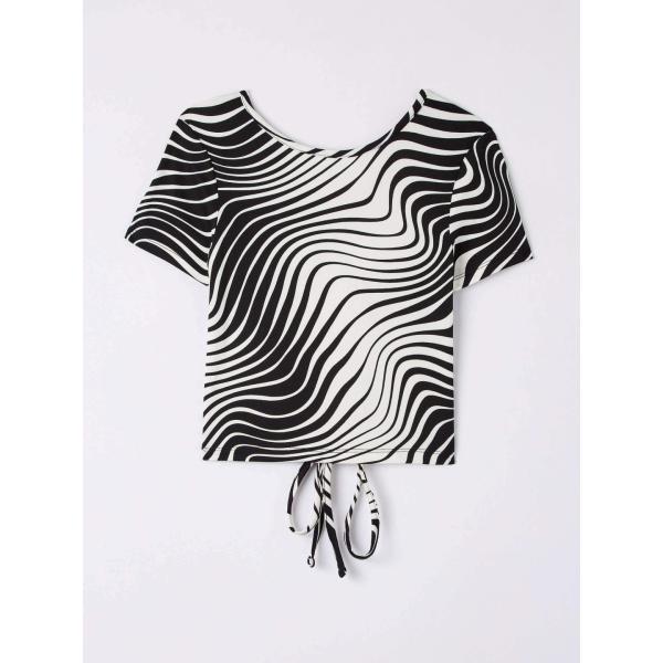 t-shirt Terranova multicolore