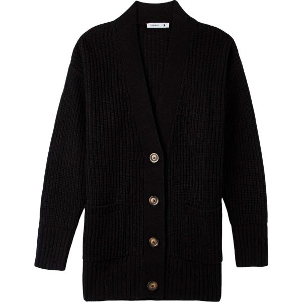 cardigans Terranova nero tinta unita