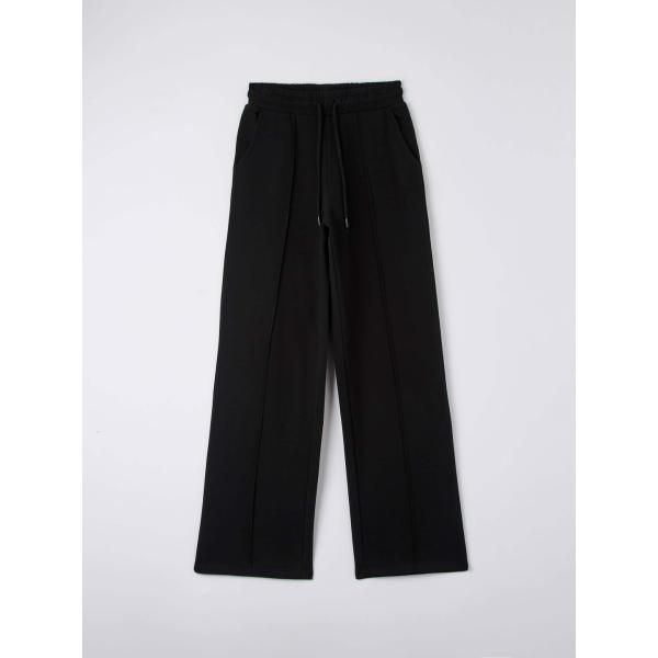 pantaloni Terranova multicolore tinta unita