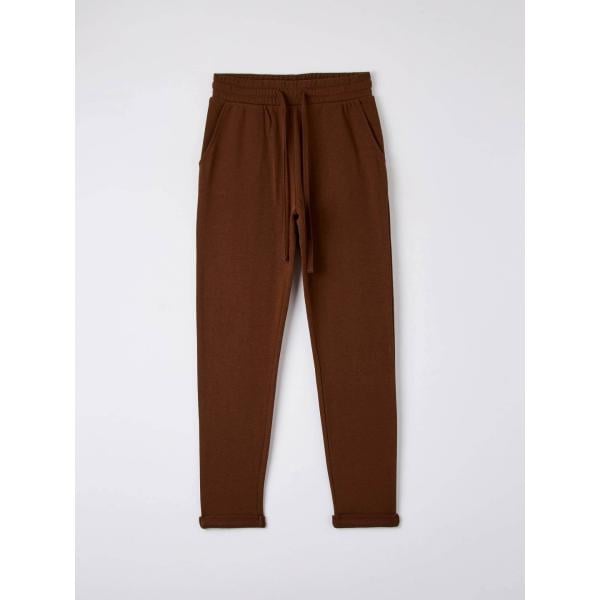 pantaloni skinny Terranova bianco tinta unita