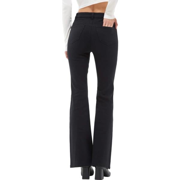 pantaloni Terranova nero tinta unita