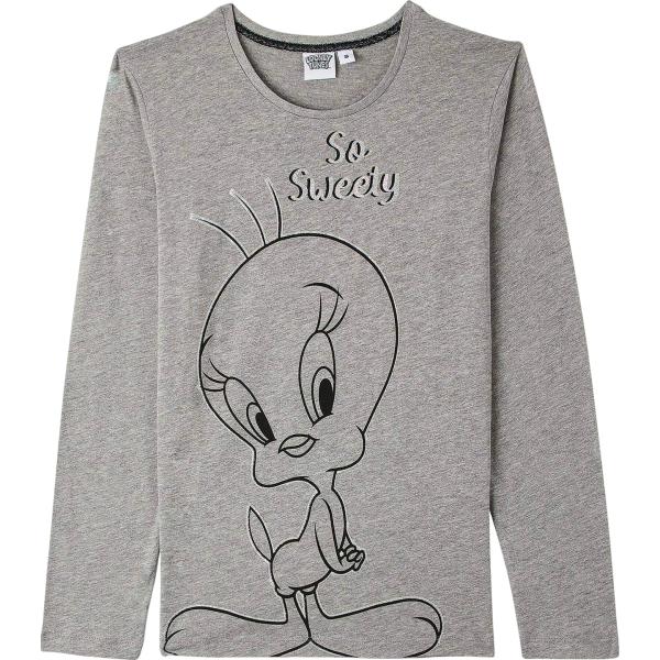 pigiama Terranova grigio con stampe