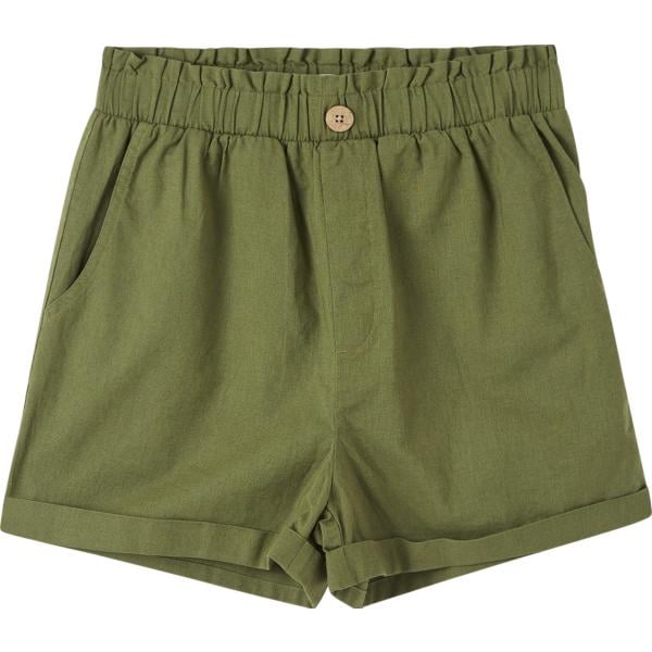 pantaloni corti Terranova verde tinta unita