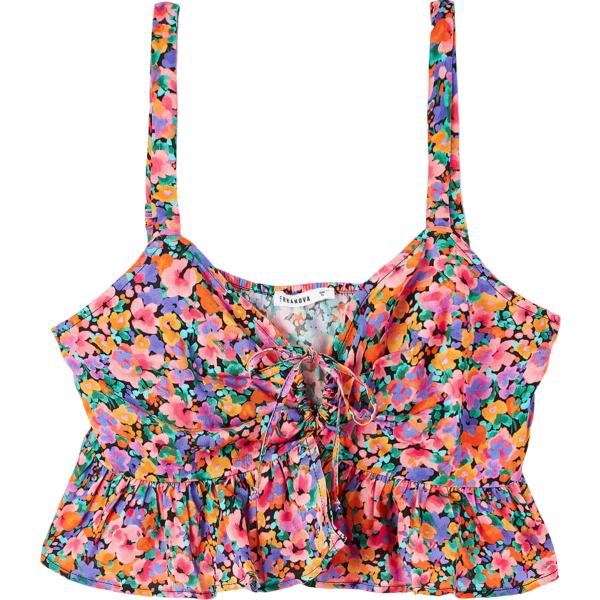 top Terranova multicolore con stampe