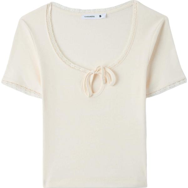 t-shirt Terranova bianco