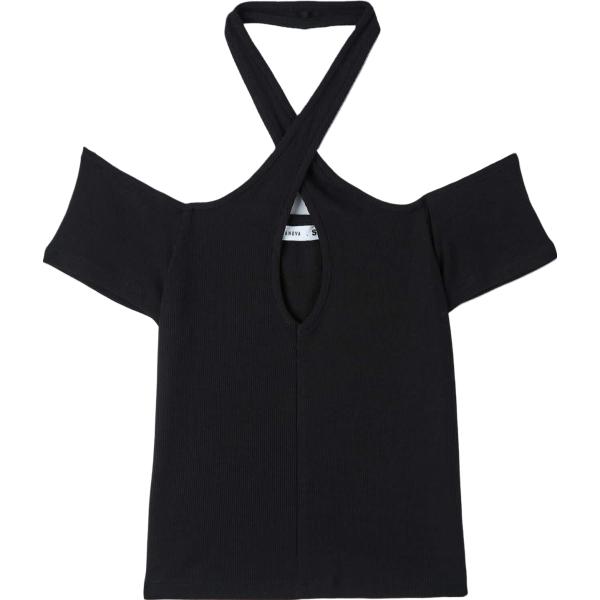 t-shirt Terranova nero
