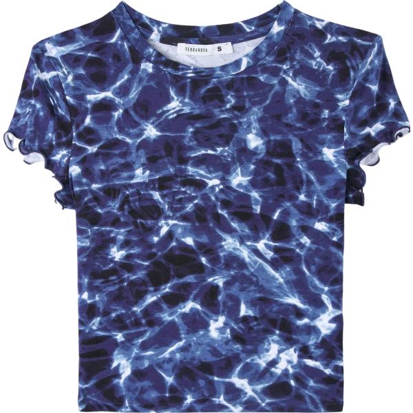 t-shirt Terranova nero