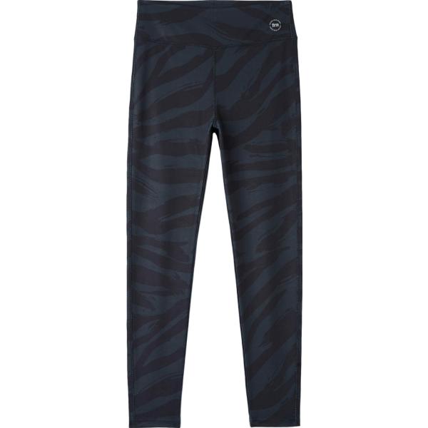 leggings sportivo Terranova nero animalier