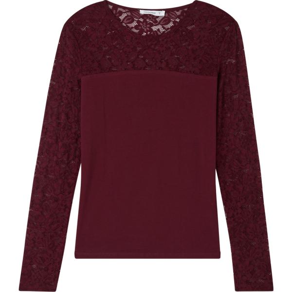 t-shirt Terranova rosso