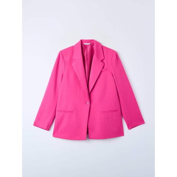blazer Terranova bianco tinta unita