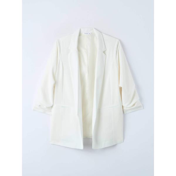 blazer Terranova bianco tinta unita