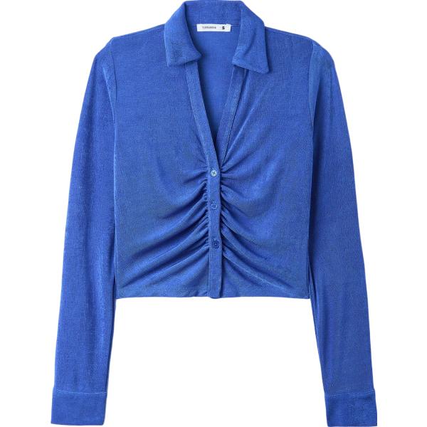 camicie Terranova blu