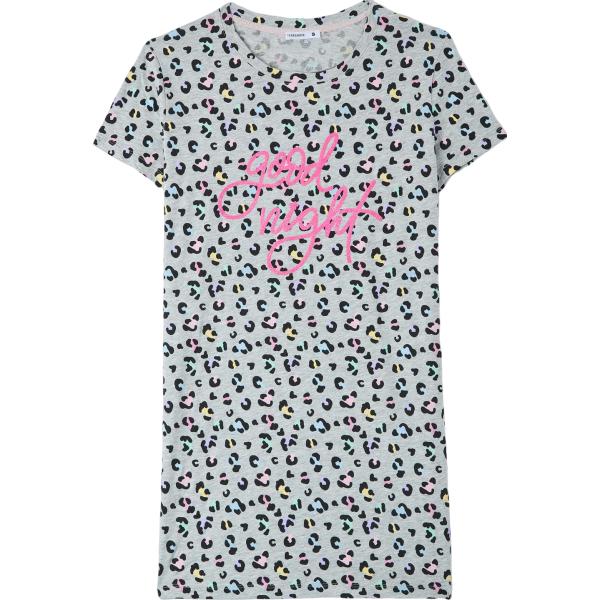 t-shirt Terranova grigio con stampe