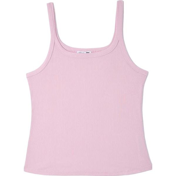 top Terranova rosa tinta unita