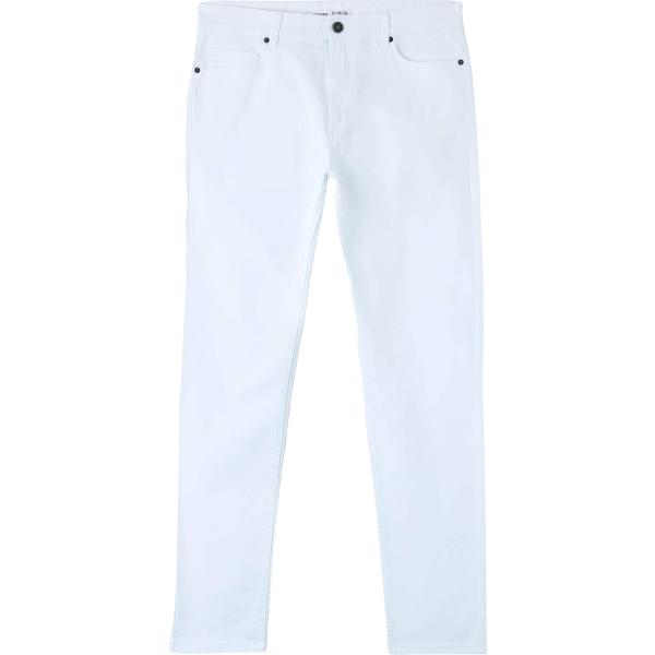 pantaloni skinny Terranova bianco tinta unita