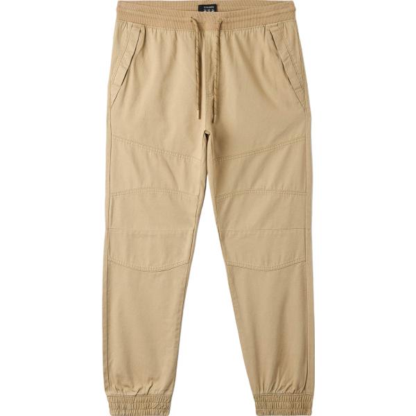 pantaloni Terranova marrone tinta unita
