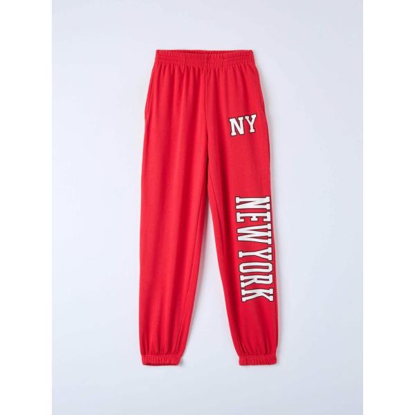 pantaloni Terranova rosso
