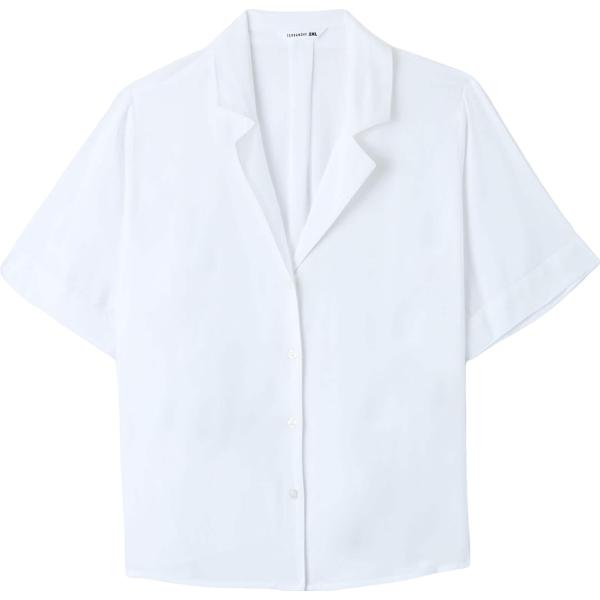 camicie a manica corta Terranova bianco