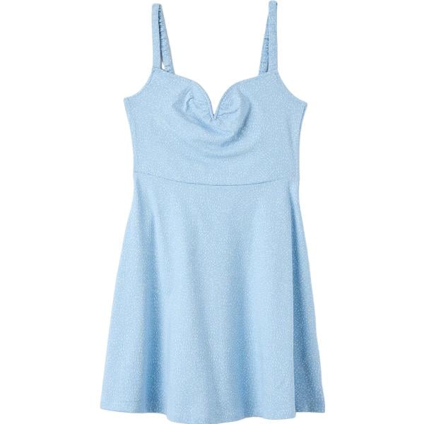 vestiti midi/longuette Terranova blu a pois