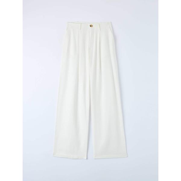 pantaloni Terranova bianco tinta unita