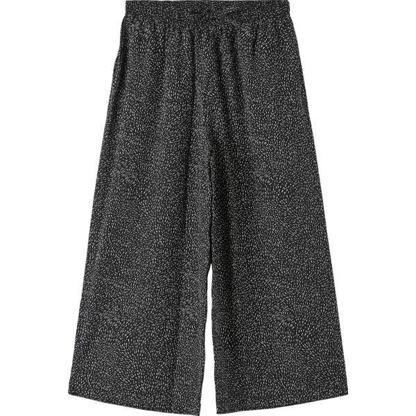 pantaloni a palazzo Terranova grigio a pois