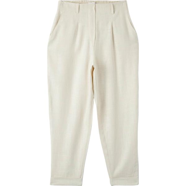pantaloni chino Terranova bianco tinta unita