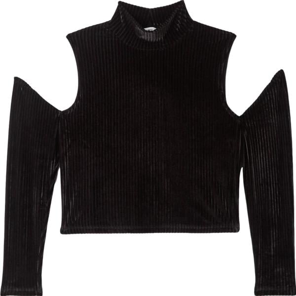 t-shirt Terranova nero tinta unita