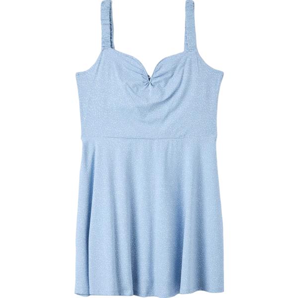 vestiti midi/longuette Terranova blu a pois
