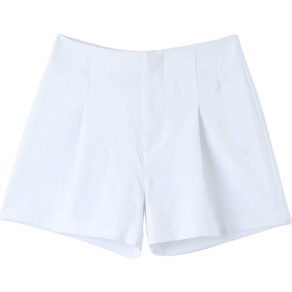 shorts Terranova bianco tinta unita