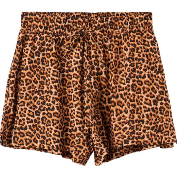 shorts Terranova marrone animalier