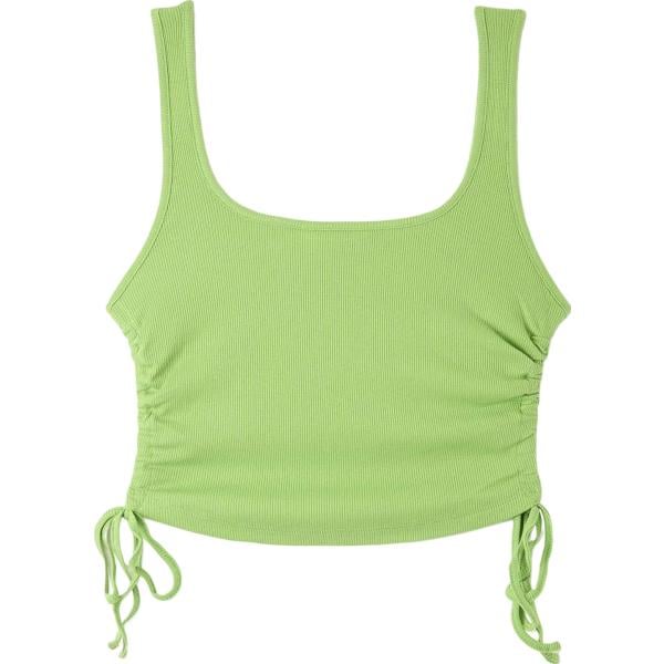 top Terranova verde tinta unita