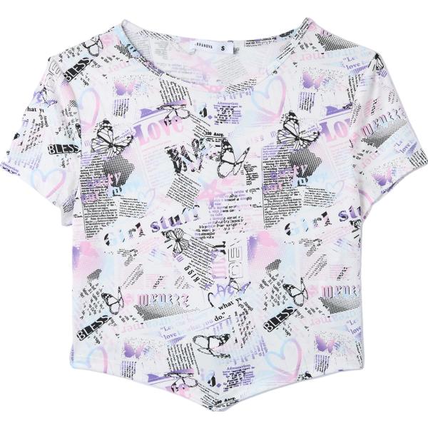 t-shirt Terranova bianco