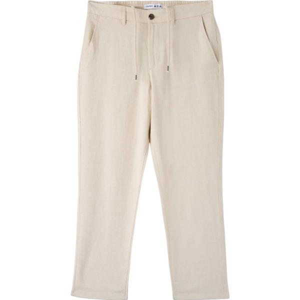 pantaloni Terranova bianco tinta unita