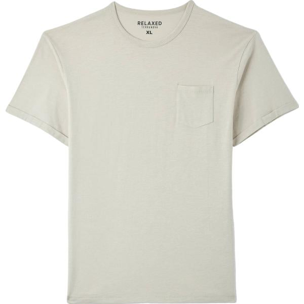t-shirt Terranova bianco tinta unita