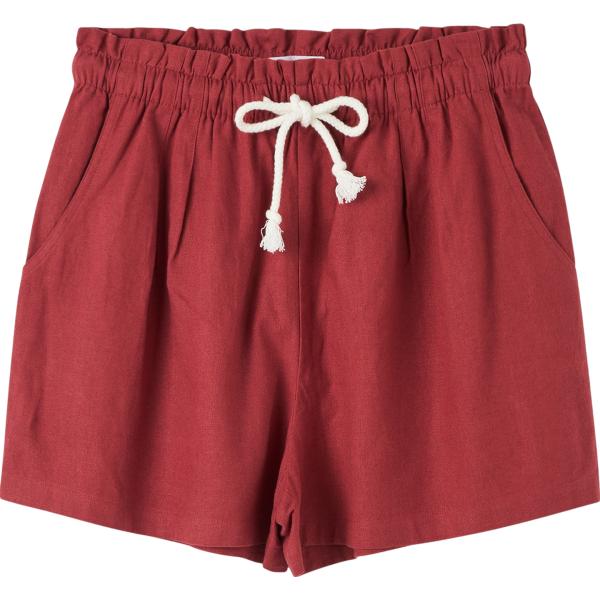 shorts Terranova rosso tinta unita